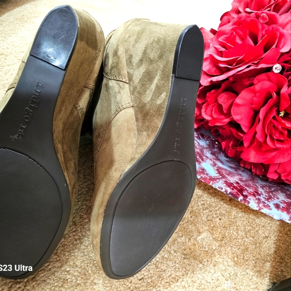 Indigo RD Olile 2 Fold Ankle Wedge Boots - Picture 4 of 8